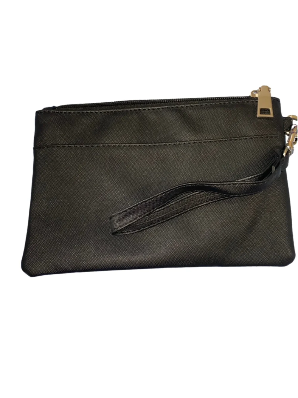 Women's Black Laptop Tote Bag with port wires and cosmetic bag crossbody NWOT